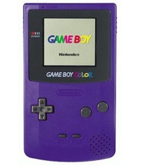 Purple Game Boy Color  (Nintendo)